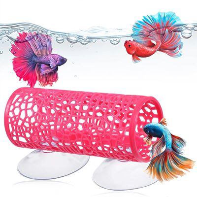 Aquarium Fish Tunnel Toys Betta Fish Tunnel Hideouts & Playg