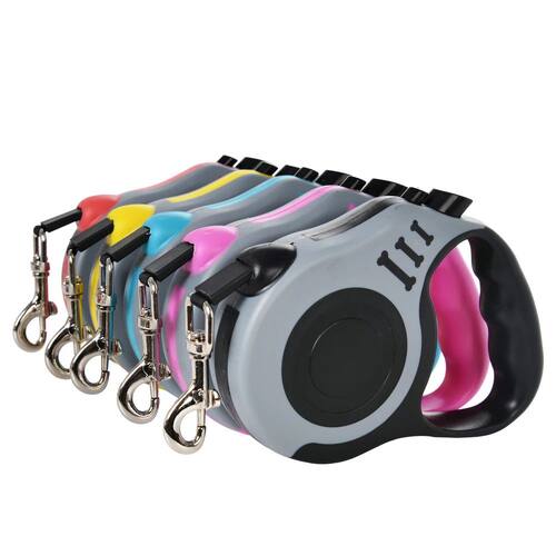 1pc/3pcs 3m 5m Dog Leash for Small Dogs Cat Automatic Retrac