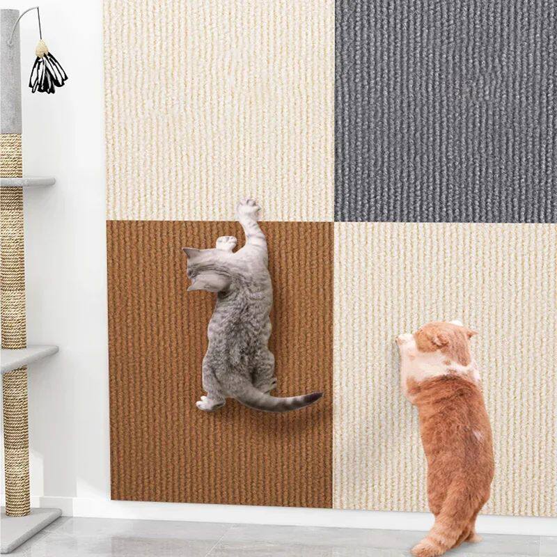 Self-Adhesive Carpet Cats Scratch Board Wall Anti Cat Scratc