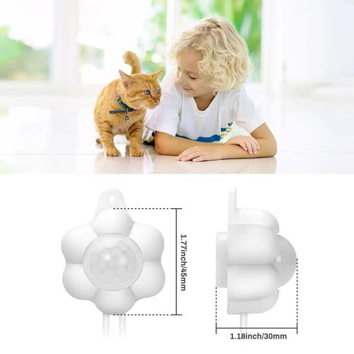 Automatic Home Pet Water Dispenser Motion Sensor Filter Foun