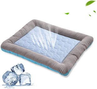 Cooling Pad Bed for Dogs Cats Puppy Kitten Cool Mat Pet Blan
