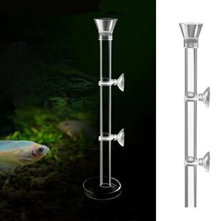 Tube Shri Acrylic Feeder Fish Tank Transparent Aquarium Dish