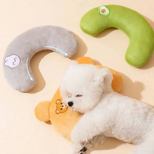Cute Pet Little Pillow U-Shaped Neck Protector Deep Sleep fo
