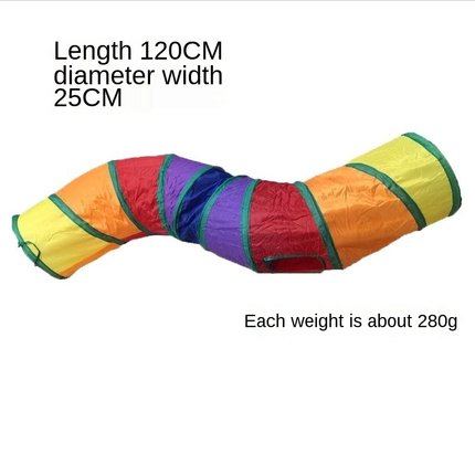 2/3/4/5 Holes Pet Cat Tunnel Toys Foldable Pet Cat Kitty