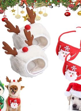 Pet Christmas Tree Hat for Cats Dogs Santa Hat Doggy Christm