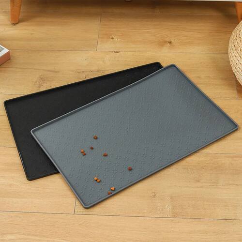 Silicone material dog drinking water and eating mat cat mat