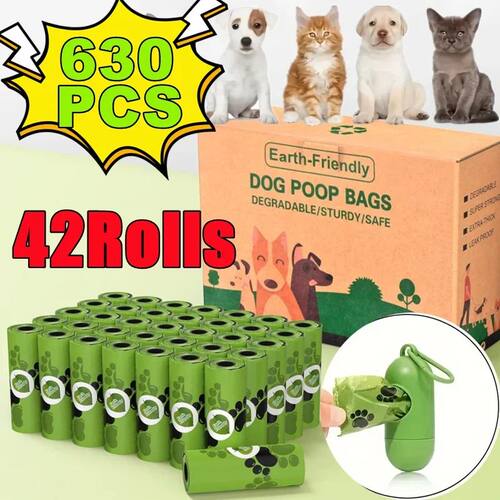 Dog Poop Bag Biodegradable Pet Garbage Bag Dog Poop Bags Dog - 封面