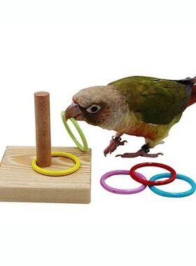 Bird Training Ring Toy Parrot Educational Toys Training Inte