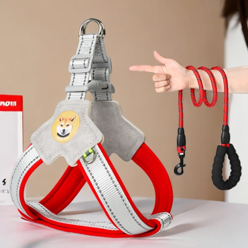 Dog Leash Vest Pet Chest Strap Dog Walking Leash Chai Dog Co