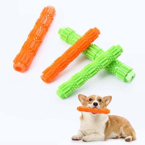 Dog toy Bite resistant teething stick Pet dog interactive pl