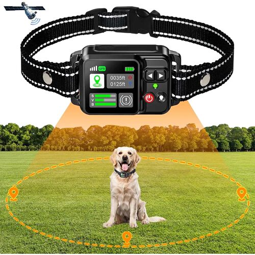 GPS Wireless Dog Fencing System - Electric dog fencing with