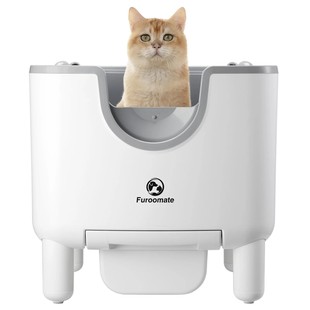 F6 Self-Cleaning Litter Box - Open-Top Automatic Cat Litter