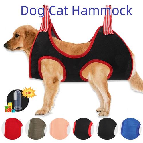 Dog Cat Grooming Hammock Fixed Bath Bag for Nail Cutting Ant