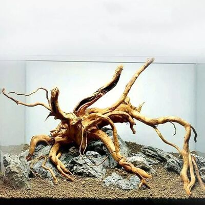 Large Aquarium Driftwood Natural Fish Tank Plant Decor Tree