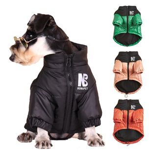 Warm Dog Clothes Winter Cold Resistant Dog Jacket for Small