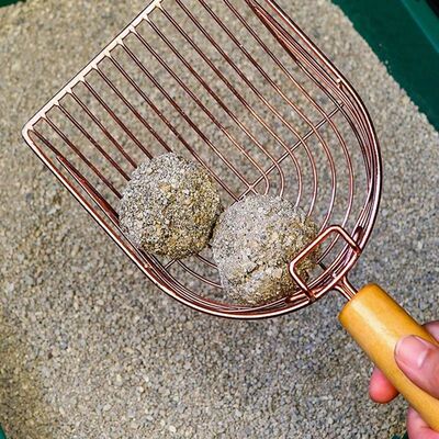 Cat Litter Shovel Self Cleaning Cats Litter Metal Scooper Wi