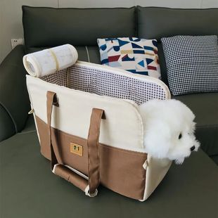 Dog Car Seat Dog Booster Car Seat Cat Carrier Bag Cat Bed fo