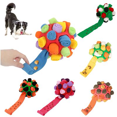 Dog Sniffing Ball Innovative Pet Shaking Training Toys for P