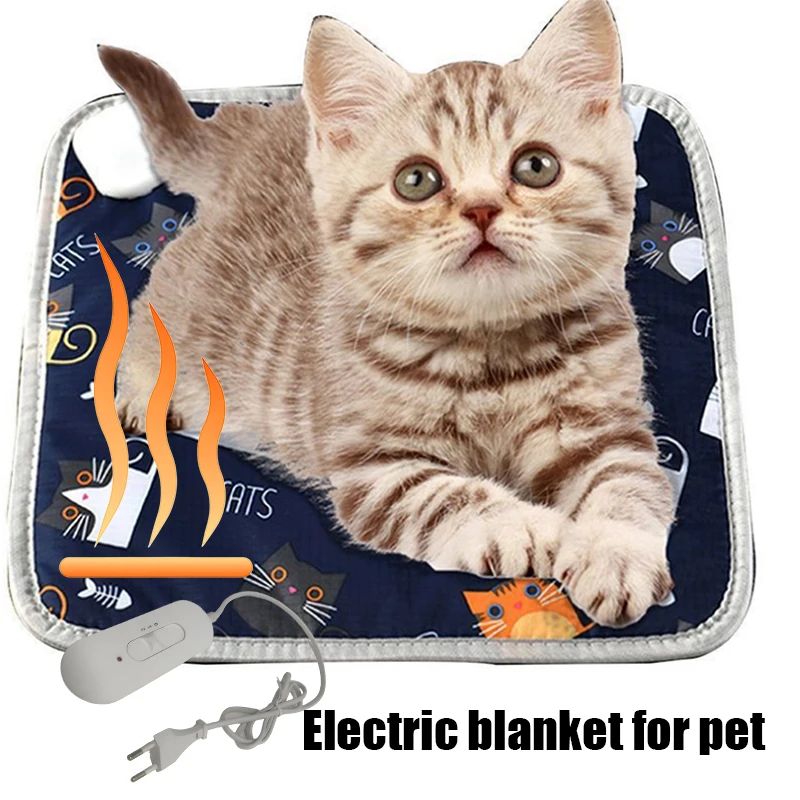 Winter Pet Heating Blanket Temperature Warm Cat Dog Mattress