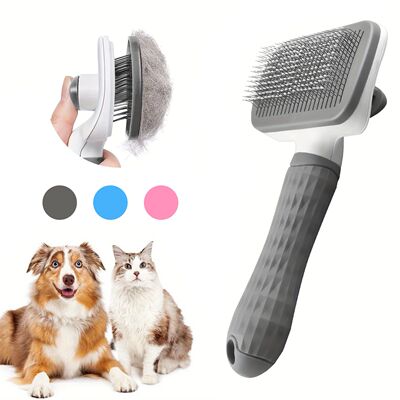 Self-cleaning Pet Hair Remove Comb Cat Slicker Brush Pet Hai