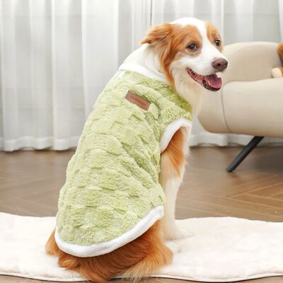 1.5-25kg Flannel Dogs Clothes Winter Warm Sweater Pet Clothi
