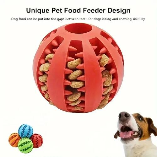 Dog Toy Ball, Nontoxic Bite Resistant Toy Ball for Pet Dogs