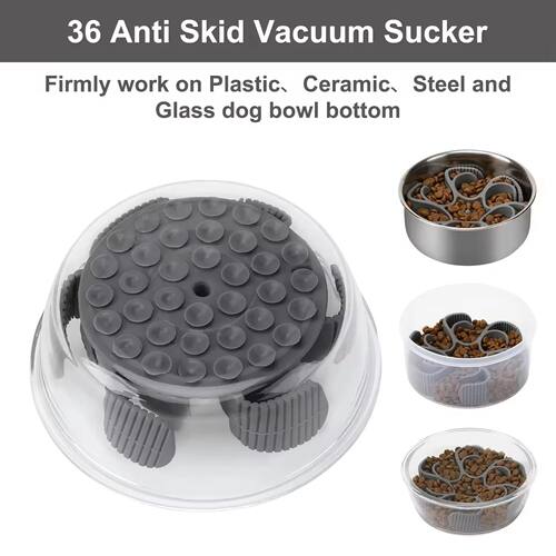 Silicone pet slow food mat dog licking anti choking slow foo
