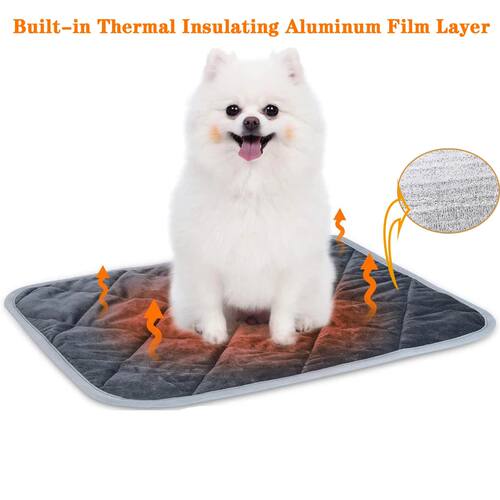 Self Heating Pet Pad, Extra Warm Thermal Dog Crate Pad Washa