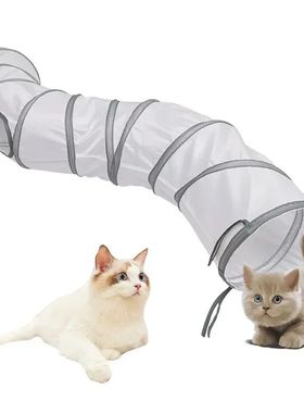 Cats Tunnel Foldable Pet Cat Toys Kitten Pet Training Intera