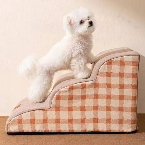 2/3 Steps High Density Foam Dog Secure Stairs Ramps Non-Slip