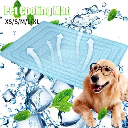 Dog Cooling Summer Pad Mat For Dogs Cat Blanket Sofa Breatha