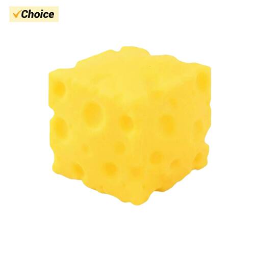 Hot-selling！ Cheese Cube Stress Ball Big Cheese Shapeable S