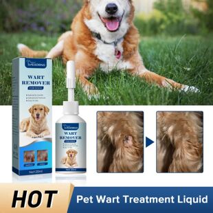 Pet Warts Remover Liquid Dogs Skin Care Cats Corns Papilloma