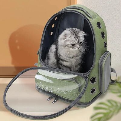 Pet Cat Carrier Bag Outdoor Travel Backpack for Cats Small D
