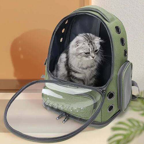 Pet Cat Carrier Bag Outdoor Travel Backpack for Cats Small D