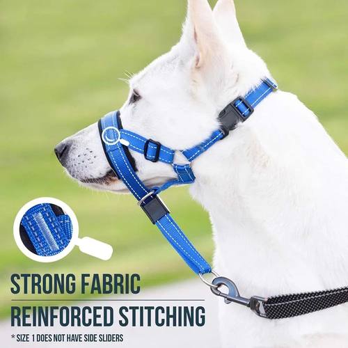 New Nylon Portable Dog Muzzle Rope, Dog Cage Head Anti-Bite