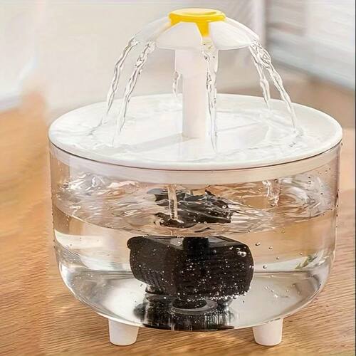 USB Electric Mute 1L Pet Water Fountain Automatic Cat Drink
