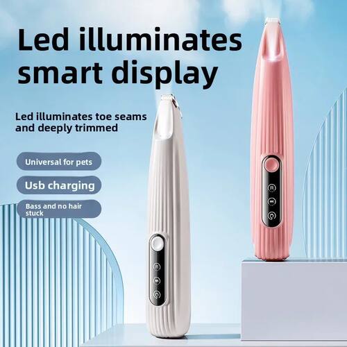 Professional Dog Grooming Clippers & LED Light LCD Display 1