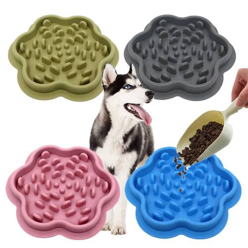 Silicone Pet Licking Pad Cat and Dog Slow Food Non-slip Plac
