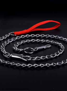 Pet Leash Metal Dog Chain Dog Leash Iron Buckle Chain Chain