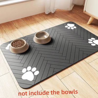 S（little kitten ）、M、L bsorbent Pet Feeding Mat, Waterpro