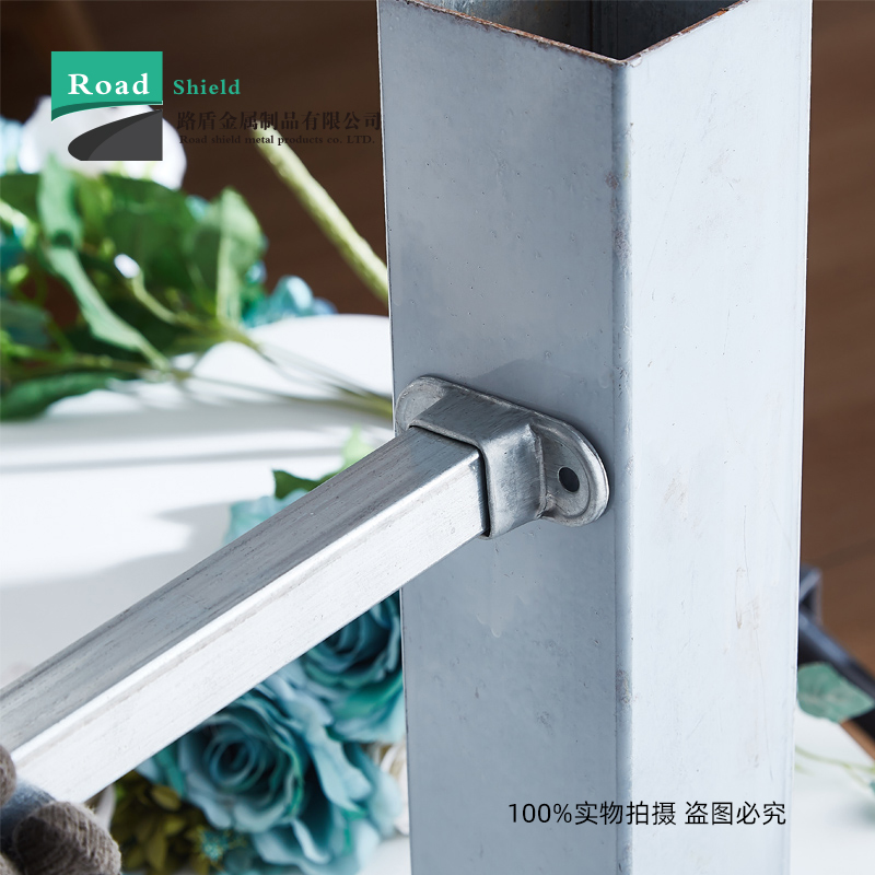 护栏墙体连接件方管组合键固定座