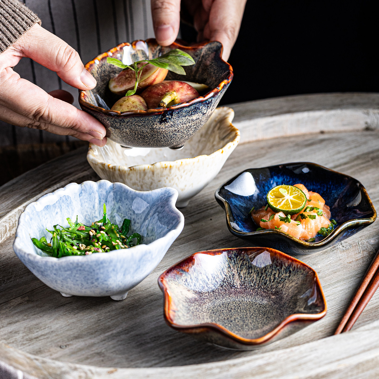 创意泡菜碟陶瓷碟日式料理小吃碟配菜酱料碟点心零食碟商用餐具碟,餐饮具,碟,淘宝优惠券,粉丝福利购,淘宝优惠卷