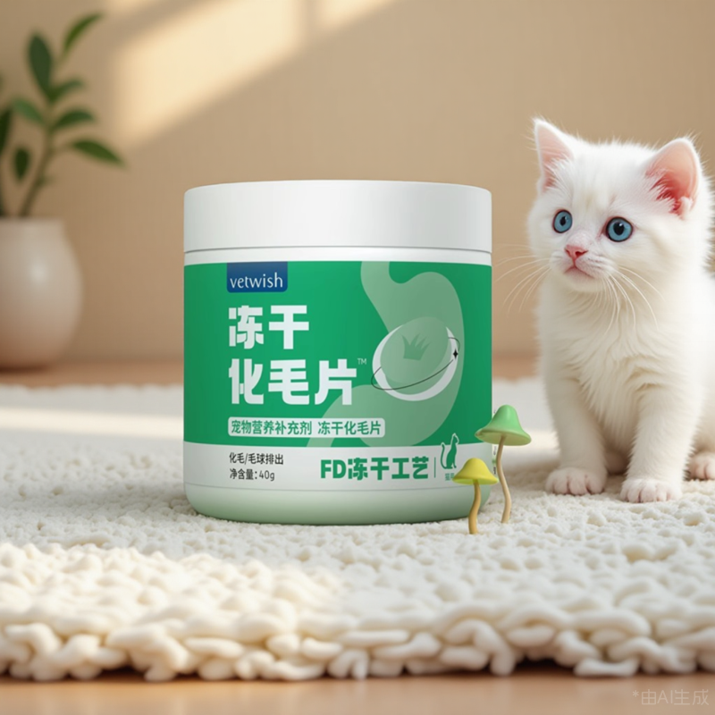 vetwish唯特适化毛冻干猫咪化毛球片鸡肉冻干猫草片植物温和排毛,宠物/宠物食品及用品,猫化毛膏/化毛球片,淘宝优惠券,粉丝福利购,淘宝优惠卷