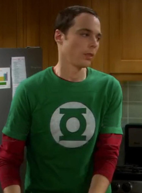 深绿色绿灯侠半袖街头T恤男男款半截袖夏装夏男装衣服谢尔顿短袖t