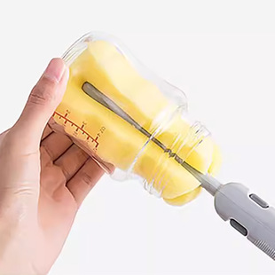 奶瓶刷海绵替换头清洗刷子洗奶瓶刷套装涮子新生婴儿用杯刷奶嘴刷