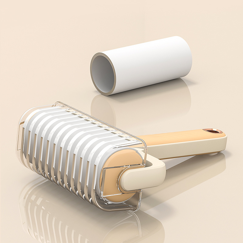 2023新款波纹粘毛器家用便捷式衣物沙发宠物可撕去毛器滚筒除毛刷