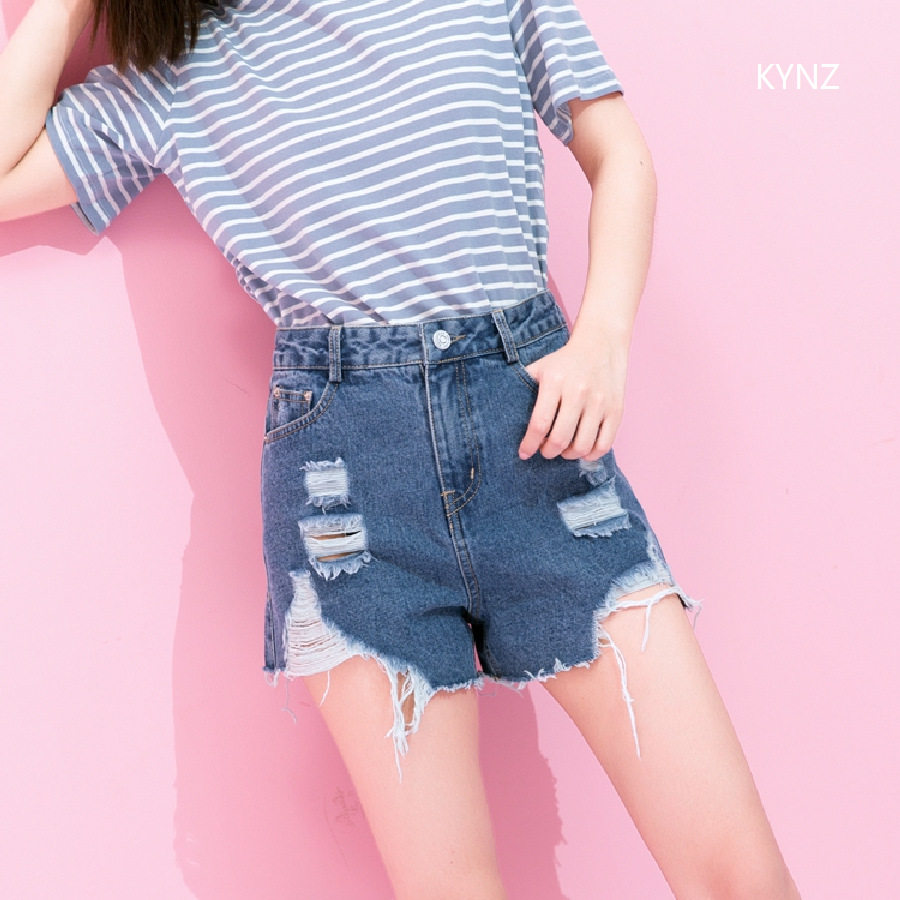 新款实拍2019夏季新款破洞迷你牛仔短裤女韩版潮牛仔热裤女|msdalam kategori Butik wanita / wanita, seluar jeans - dari Buy2taobao.com untuk memberikan perkhidmatan ejen Taobao profesional membeli