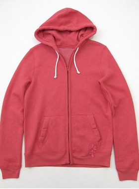 正品 海鸥hol*ister 新款 超经典帅气 拉链带帽卫衣 男N600