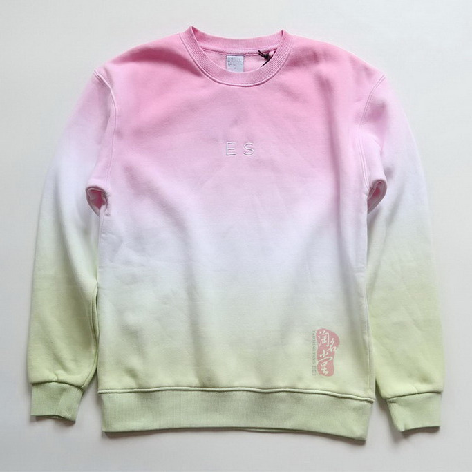DSL绣花LOGO+时尚吊染廓形卫衣女